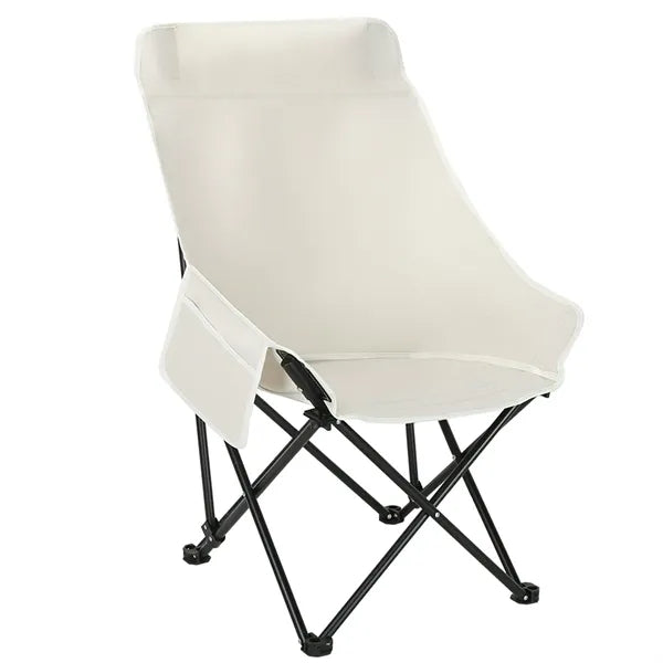 Adjustable High-Back Folding Camping Chair