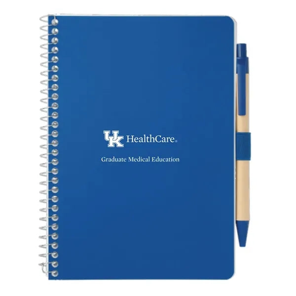 Eco Spiral Notebook with Pen