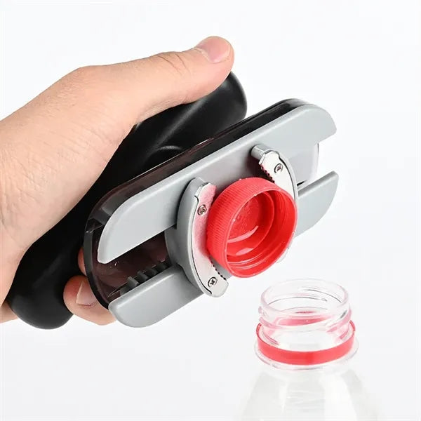 Adjustable Jar and Bottle Lid Opener with Non-Slip Handle
