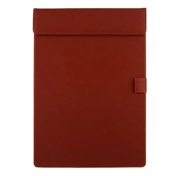 A4 PU Leather Magnetic Clipboard Writing Board