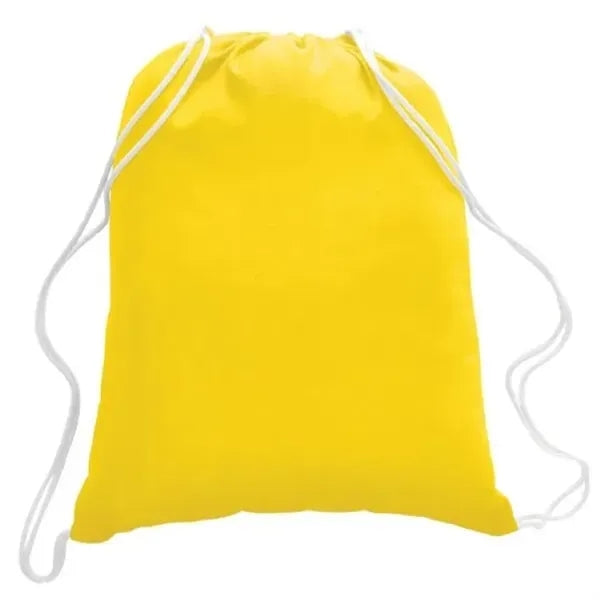 Canvas Drawstring Backpack - Colors