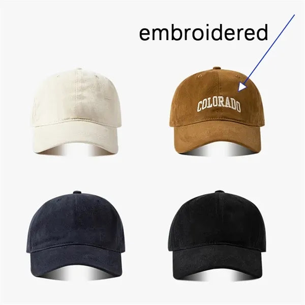 Embroidered Mens Women's Cotton Dad Hat Baseball Cap