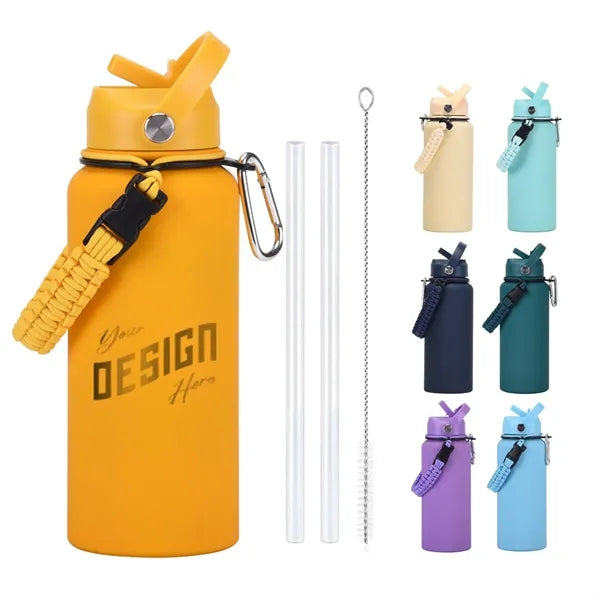Water Bottles with Paracord Handle