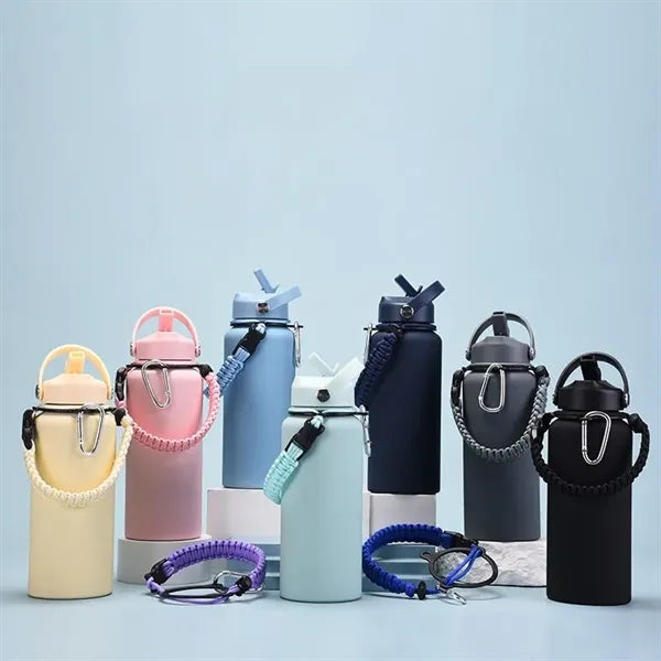 Water Bottles with Paracord Handle
