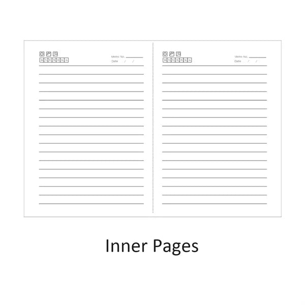 A6 Kraft Cover Journal Lined Paper Notebook