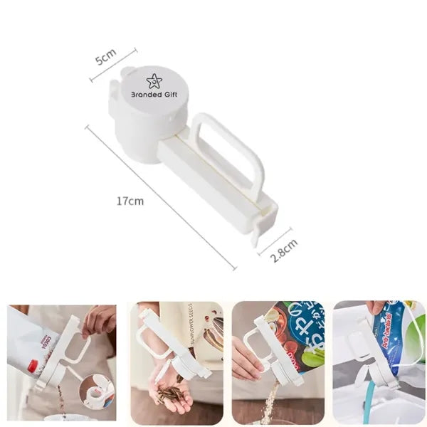 Food Bag Clips with Pour Spouts
