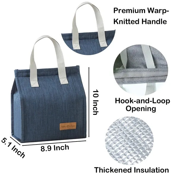 300D Cationic Oxford Cooler Bag with Hook and Loop Closure