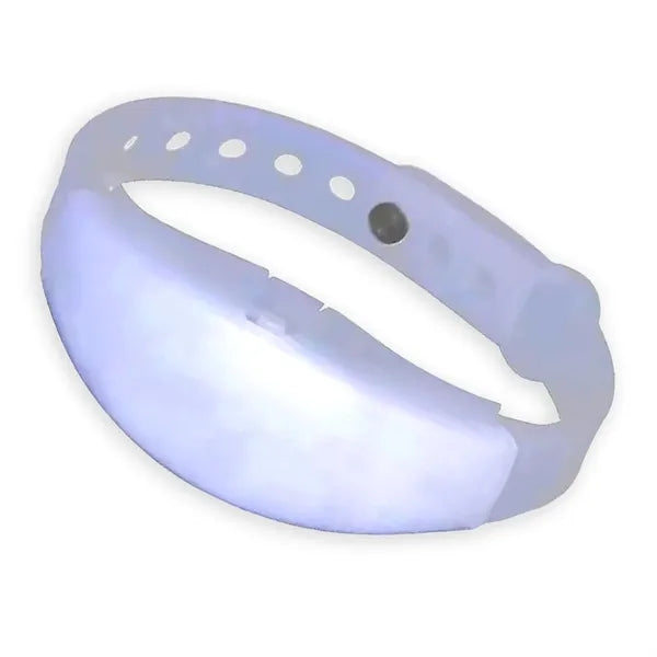Adjustable Silicone Vibration Led Light Bracelet