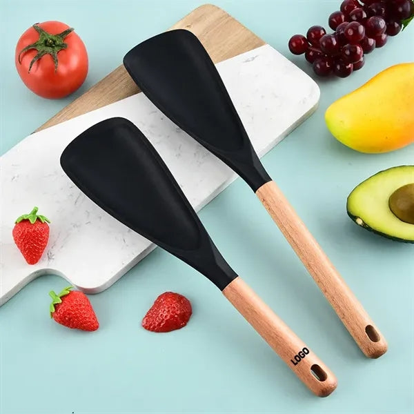 Logo Silicone Spoon for Nonstick Cookware