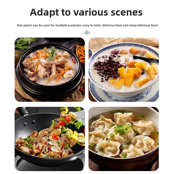 Logo Silicone Spoon for Nonstick Cookware
