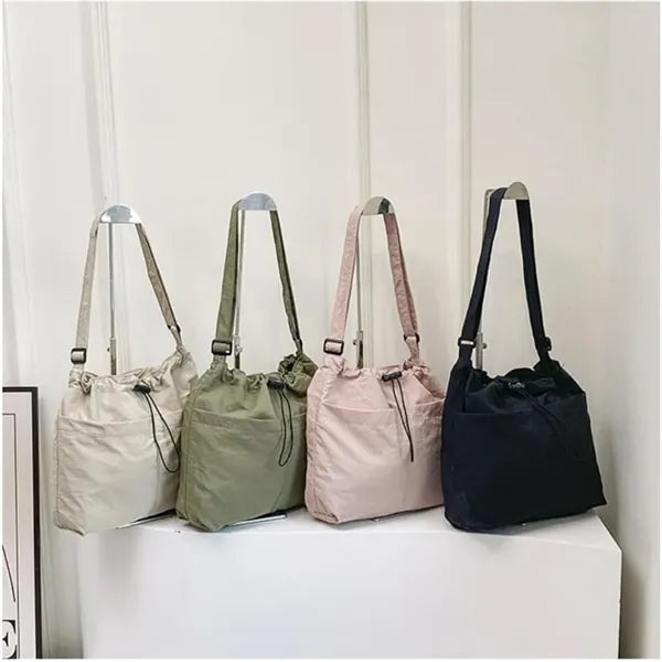 Drawstring Shoulder Bag