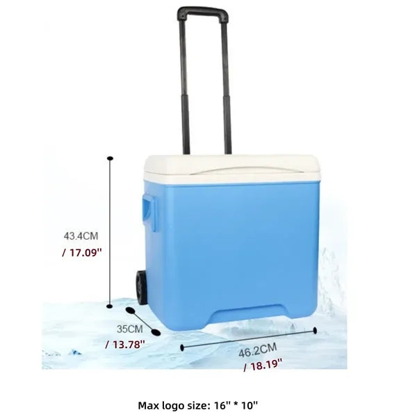 30L Hard Rolling Cooler