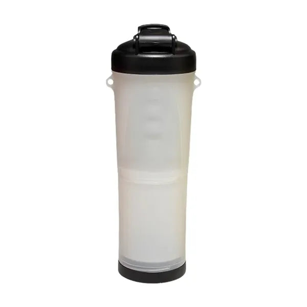 Pet Water Bottle with Collapsible Bowls for Traveling