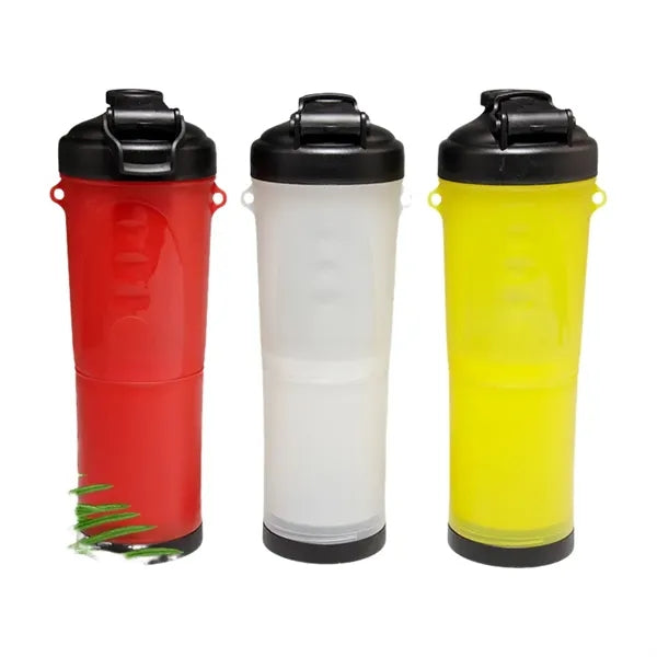 Pet Water Bottle with Collapsible Bowls for Traveling