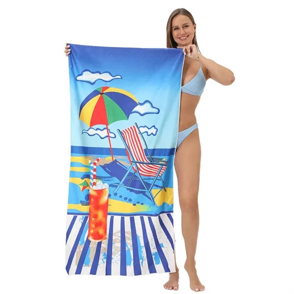 Microfiber Thin Lightweight Beach Towel