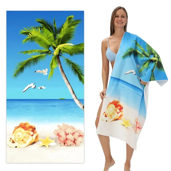 Microfiber Thin Lightweight Beach Towel