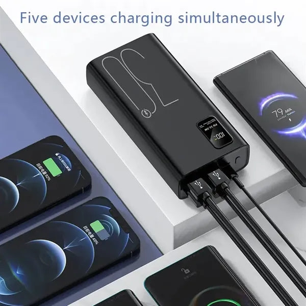 20000mAh Power Bank PD 22.5W 4 USB with LED Display