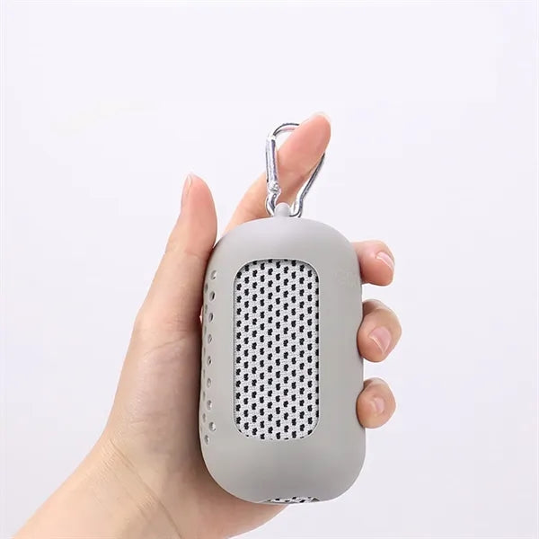 Quick Drying Cooling Travel Towel with Silicone Case