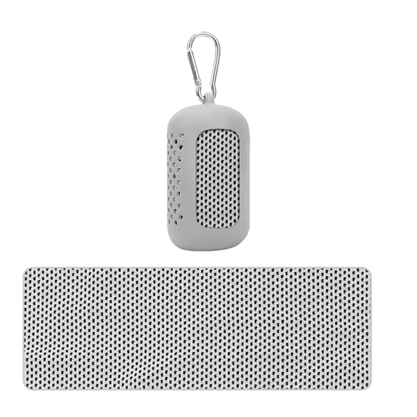 Quick Drying Cooling Travel Towel with Silicone Case