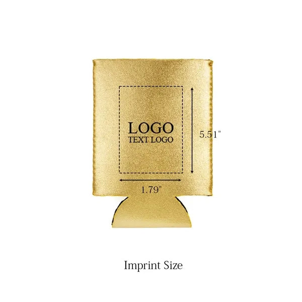 Metallic Beer Bottle Can Cooler