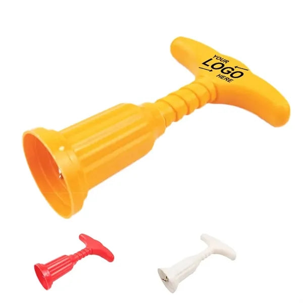 Plastic wine bottle opener