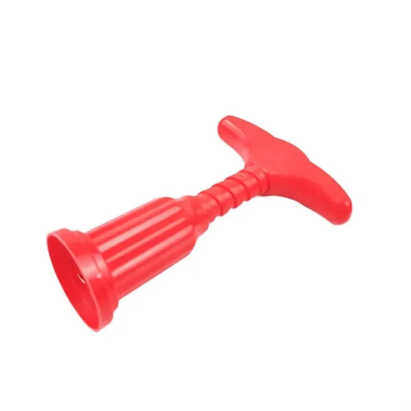 Plastic wine bottle opener