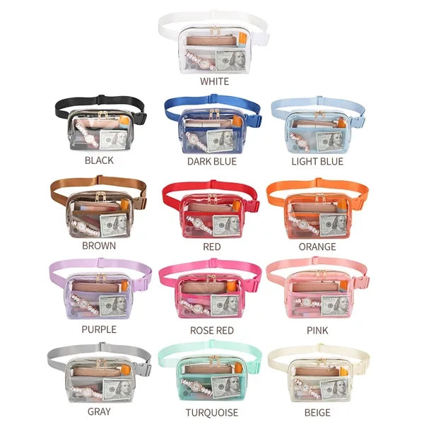 Clear Fanny Pack Belt Bag