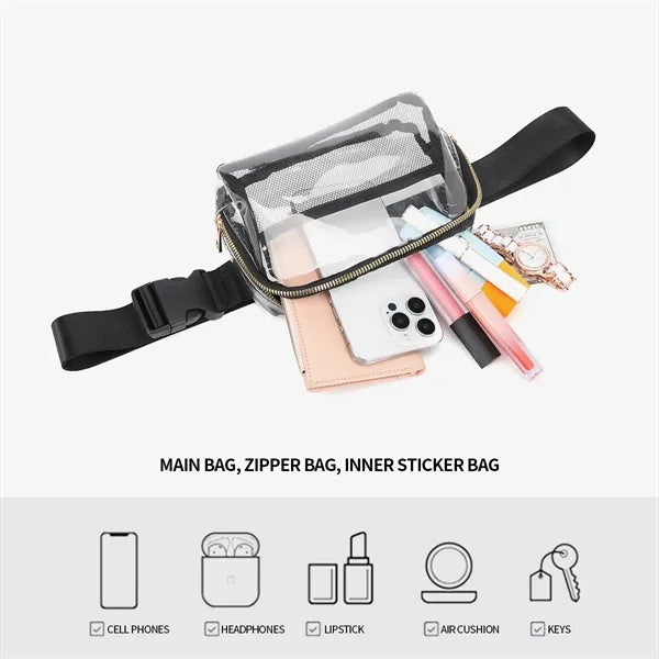 Clear Fanny Pack Belt Bag