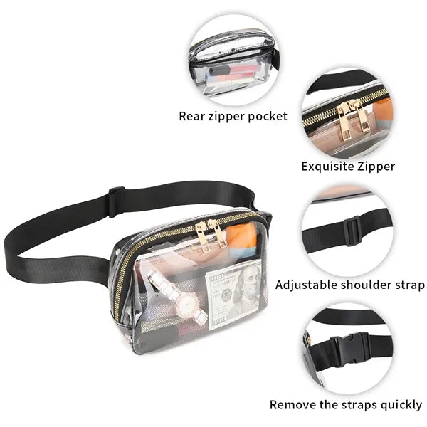 Clear Fanny Pack Belt Bag