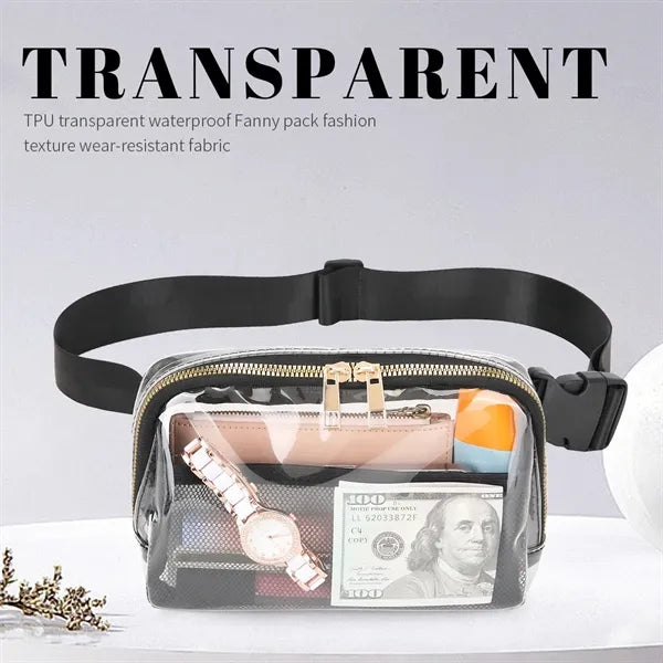 Clear Fanny Pack Belt Bag