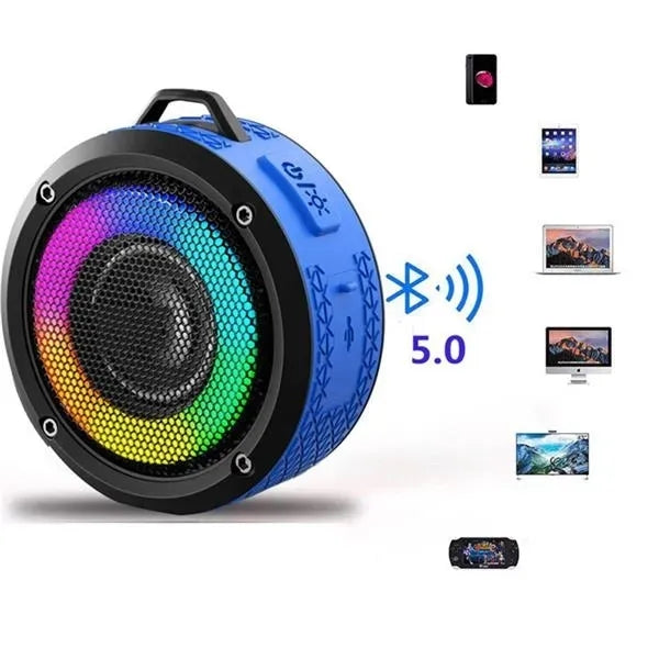 New Light Emitting Bluetooth Waterproof Speaker