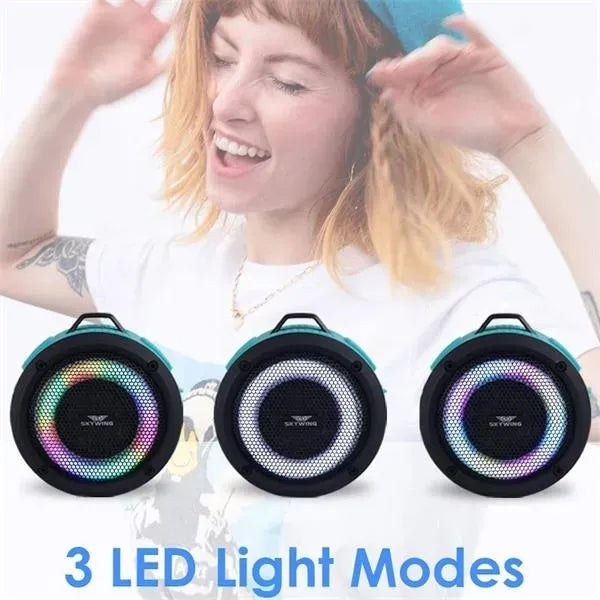 New Light Emitting Bluetooth Waterproof Speaker