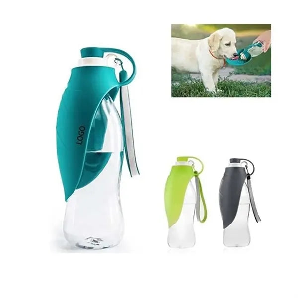 Leaf Shaped Dog Out Drinking Bottle