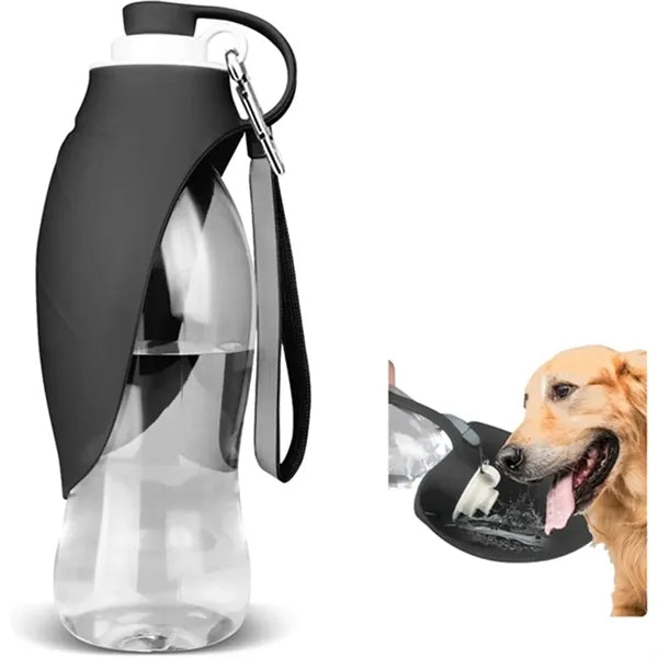 Leaf Shaped Dog Out Drinking Bottle