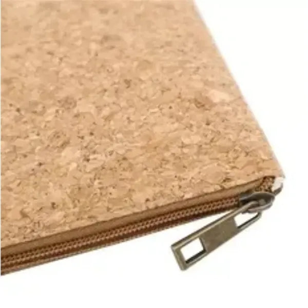 Cork cosmetic bag