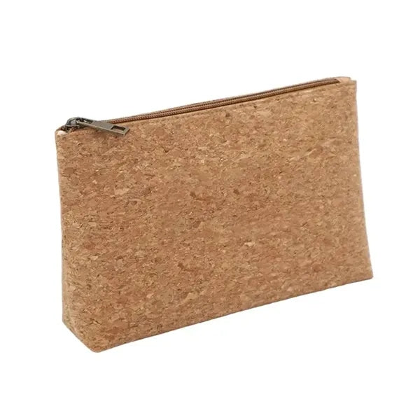 Cork cosmetic bag