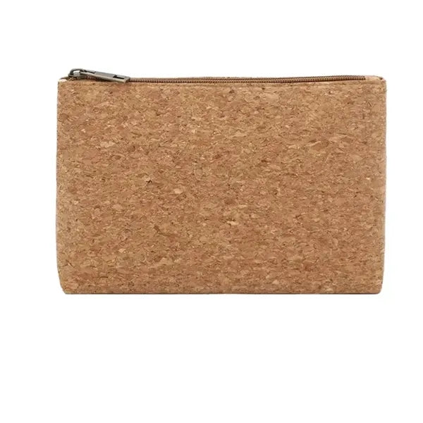 Cork cosmetic bag