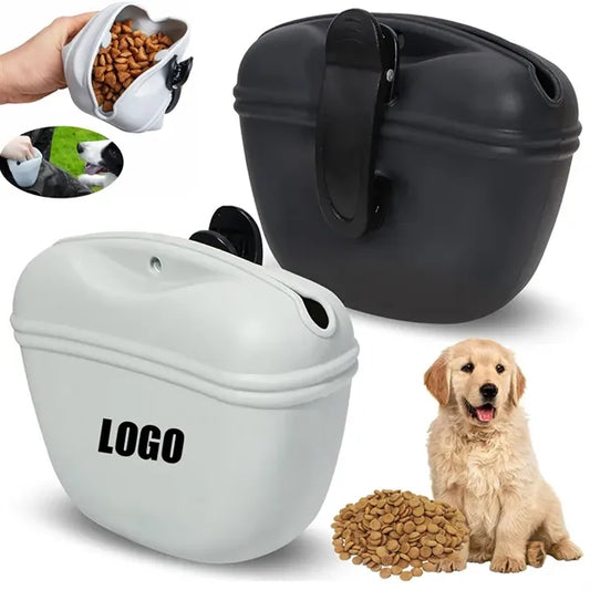 Collapsible Silicone Pet Food Pouch