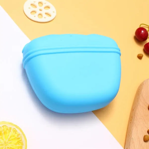 Collapsible Silicone Pet Food Pouch
