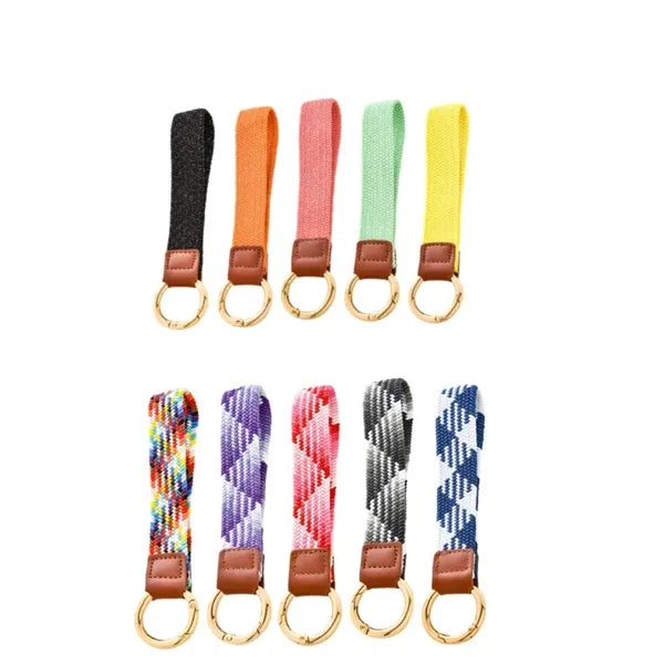Woven Wrist Lanyard for Keys