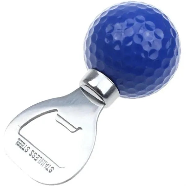 Stainless Steel Golf Ball-Shaped Bottle Opener