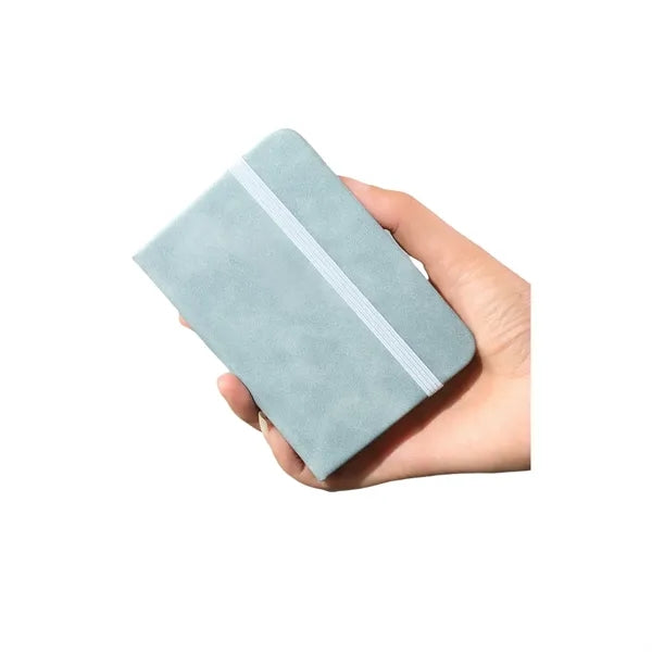 Portable Small Notebook Journals w/ Strap - 200 pages