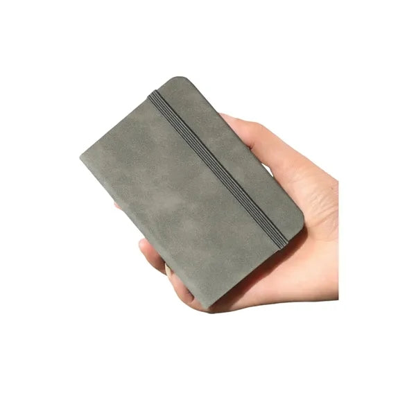 Portable Small Notebook Journals w/ Strap - 200 pages