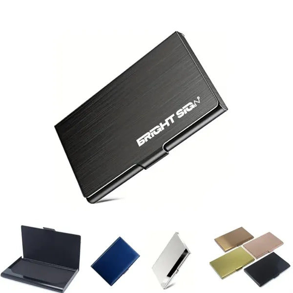 Slim Business Card Case for Men & Women