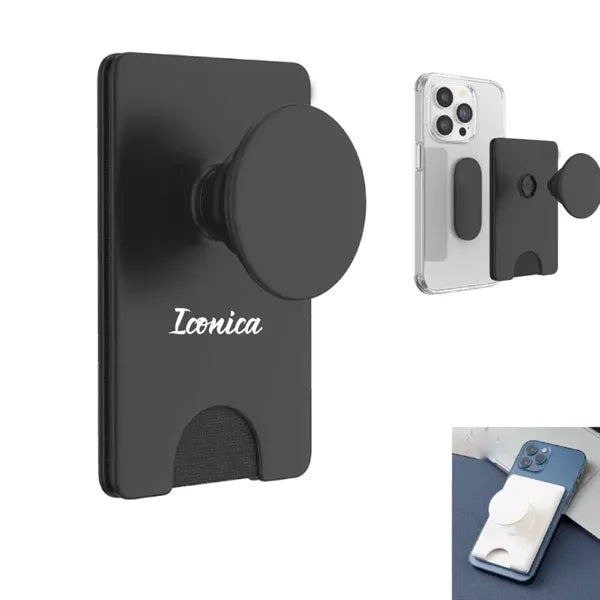 Phone Wallet with Expanding Grip