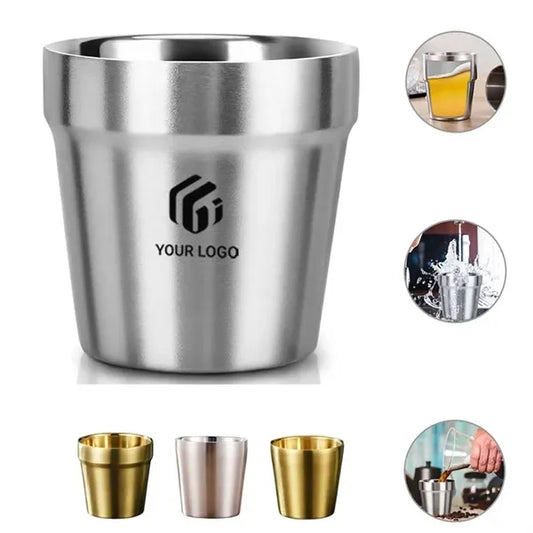 Mini Stackable Insulated Party Stainless Steel Coffee Cup