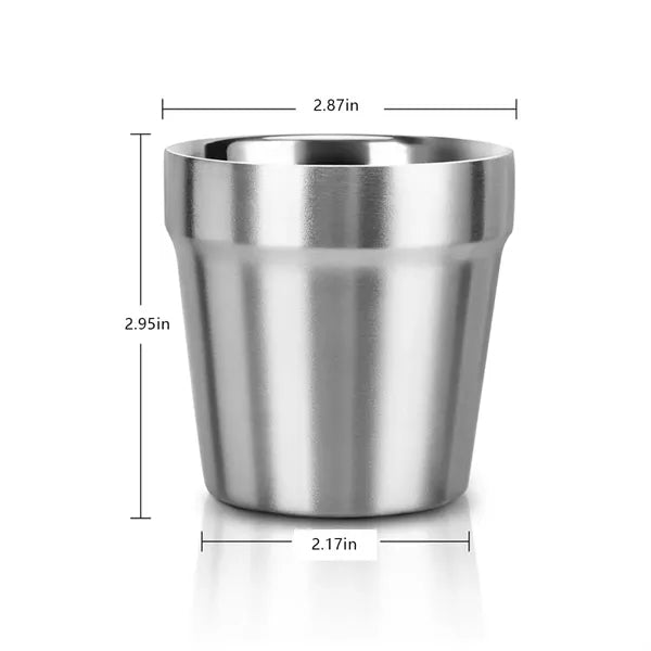 Mini Stackable Insulated Party Stainless Steel Coffee Cup