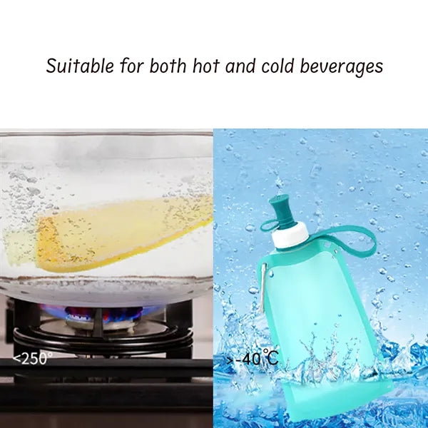 Silicone Collapsible Water Bottle