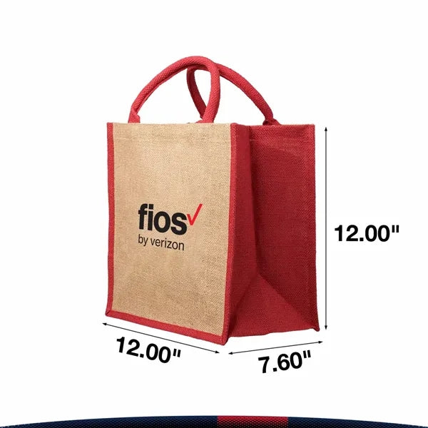 Reinie Jute Tote Bag