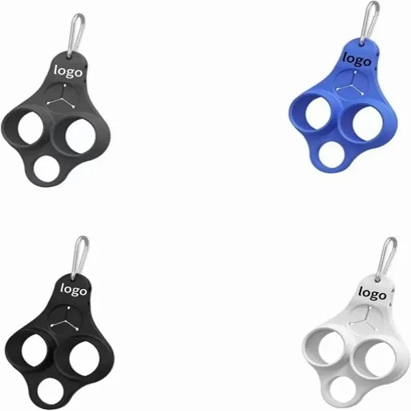 Funny Golf Ball Holder with Clip for Bags & Belts